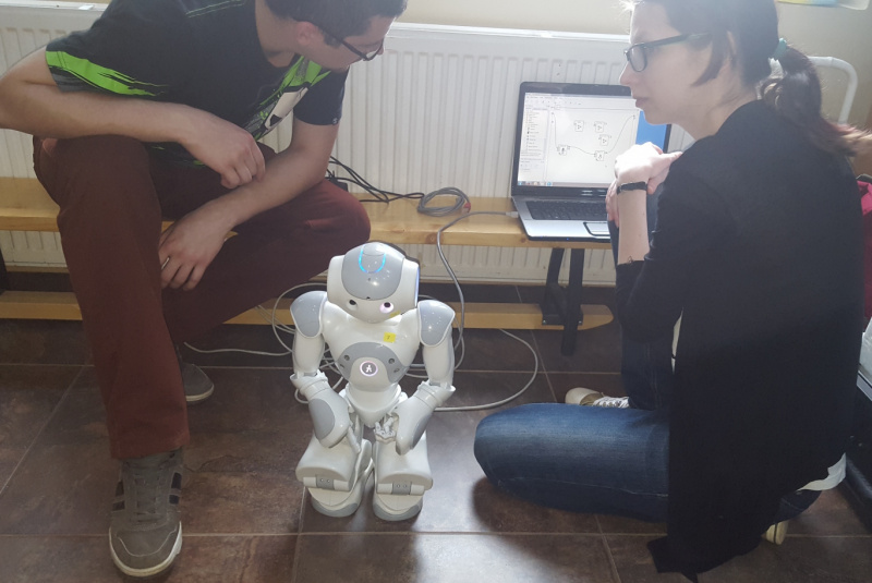  2016/apríl - Robot v Liberte 