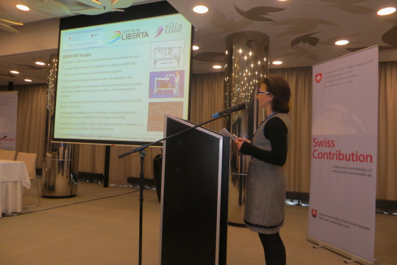  2014 / november -Konferencia v rámci Programu švajčiarsko-sloven