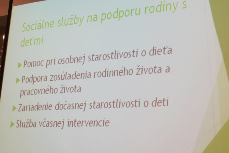  2014 / november -Konferencia v rámci Programu švajčiarsko-sloven