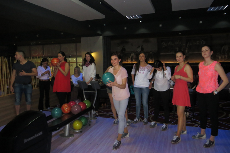  2015 / máj - Teambulding bowling