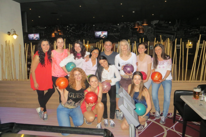 2015 / máj - Teambulding bowling