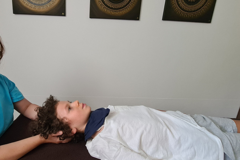  Kraniosakrálna terapia / Kraniosakrálna terapia - ľava - foto