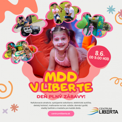 28.5.2024 - Pozvánka na MDD v Centre Liberta 28.5.2024 - Pozvánka na MDD v Centre Liberta