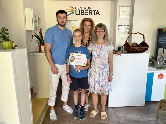 23.8.2024 - Darovaný pobyt pre Benjamína 23.8.2024 - Darovaný pobyt pre Benjamína